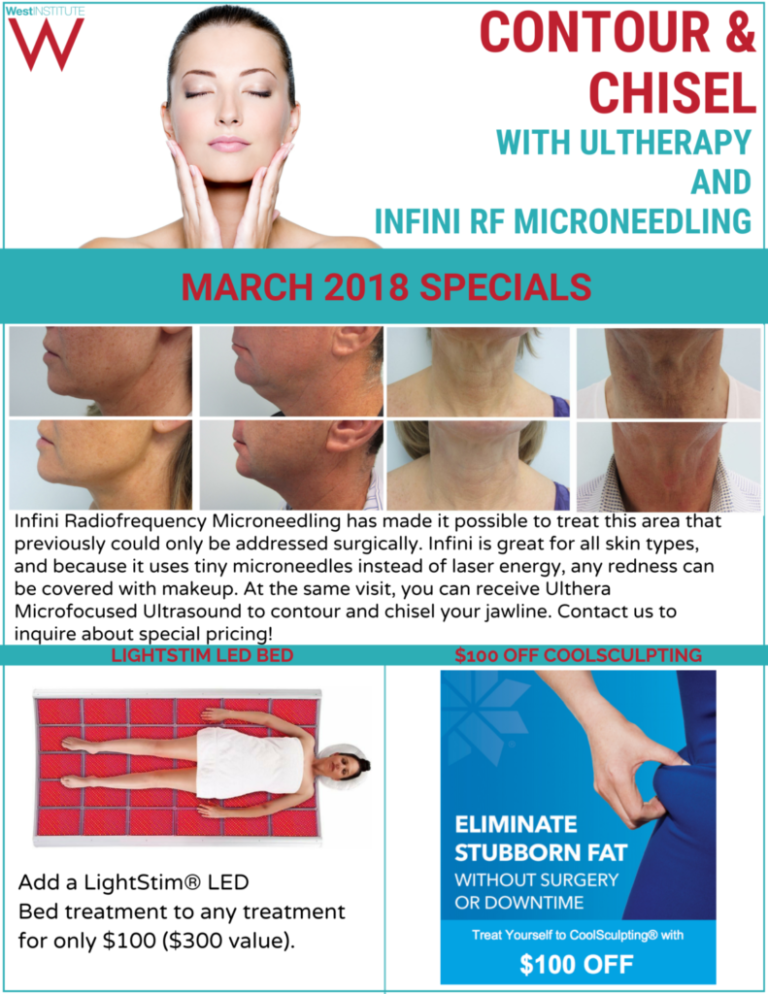 March 2018 Specials West Institute Chevy Chase Dermatology